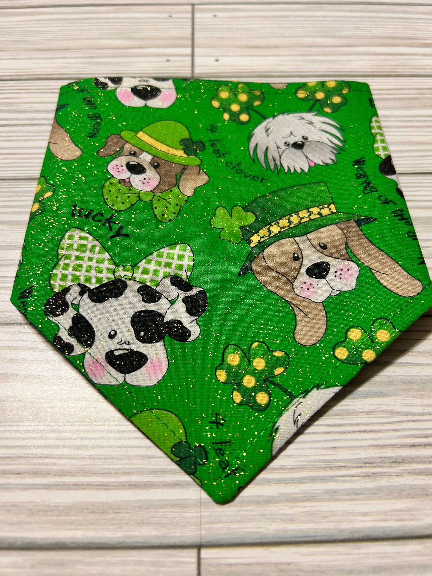 St. Patrick’s Day Pups & Gold