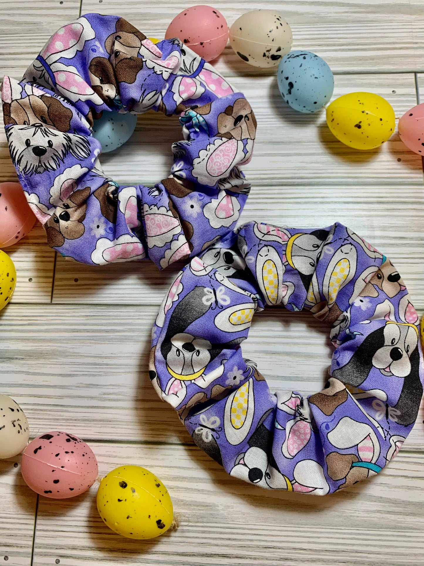 Easter Doggies Scrunchie