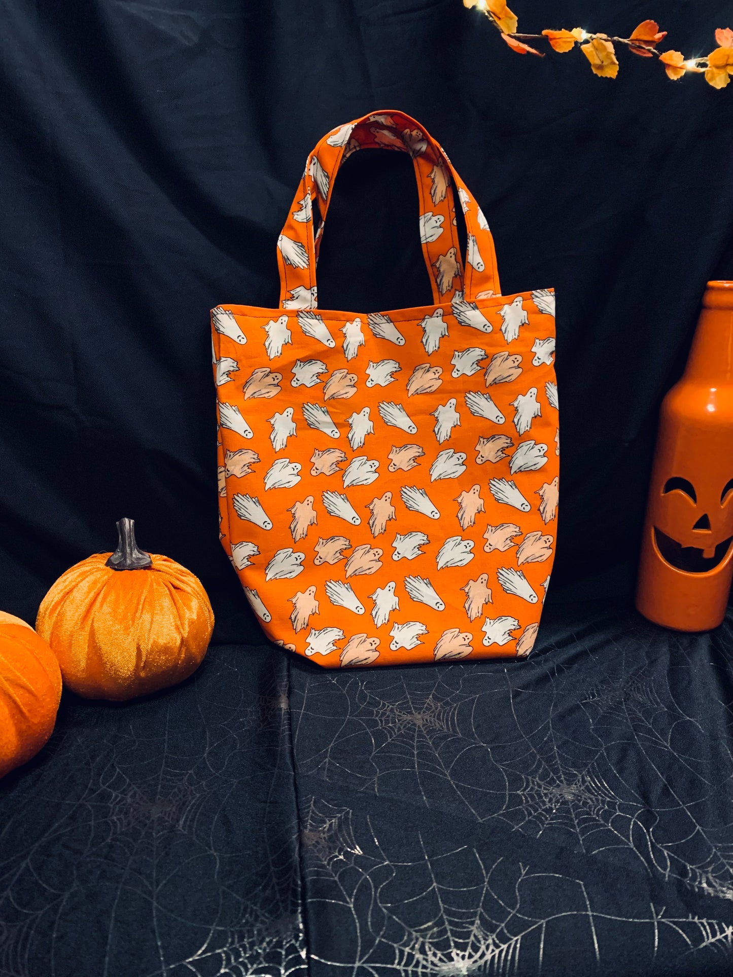 Halloween Glow In The Dark Ghosts Bag