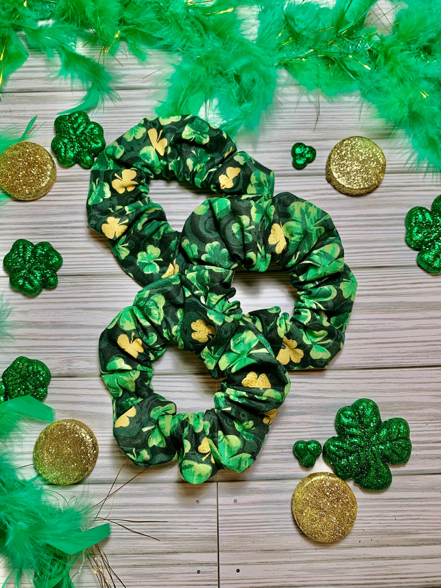 Shamrocks Scrunchie