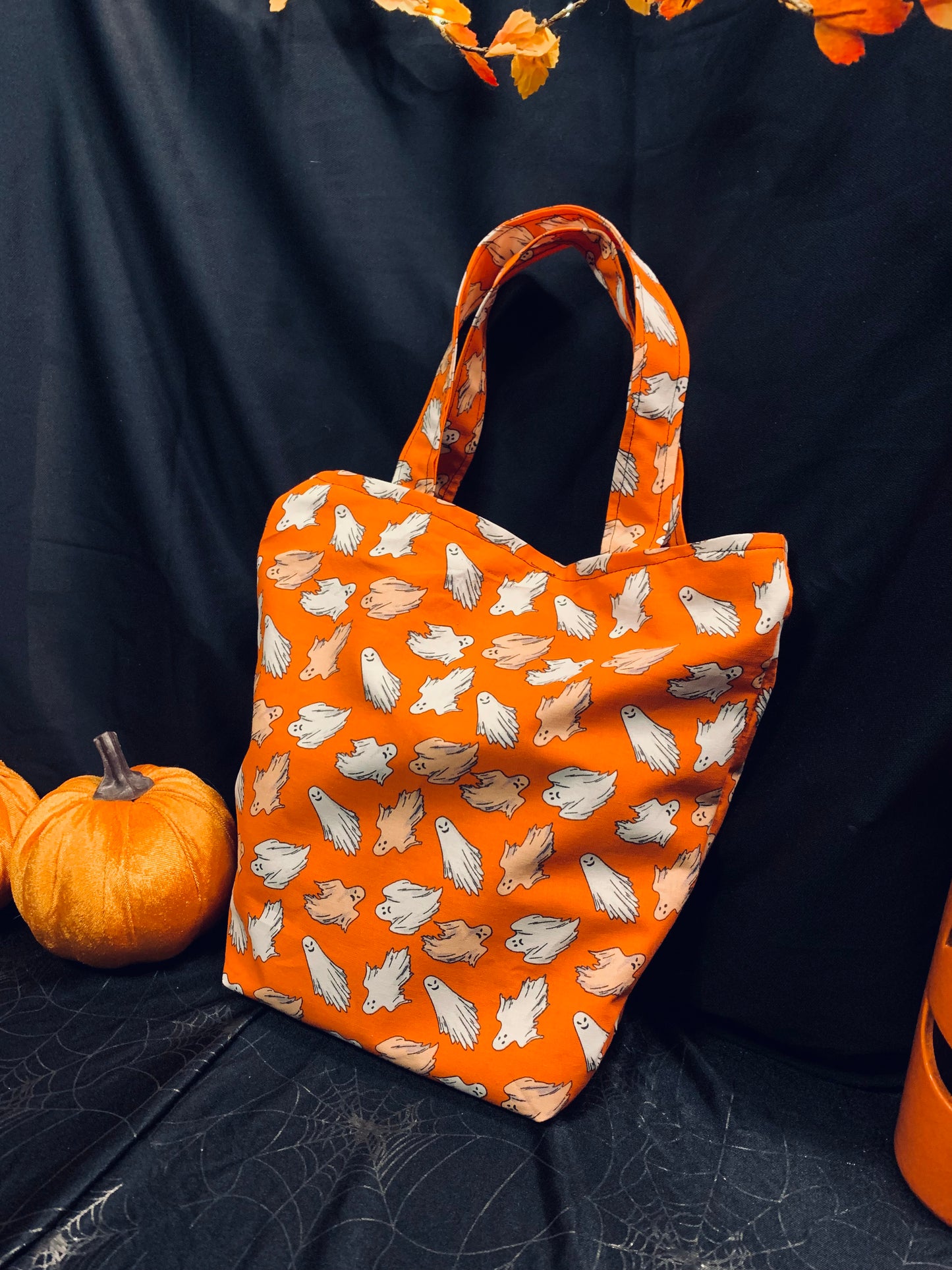 Halloween Glow In The Dark Ghosts Bag