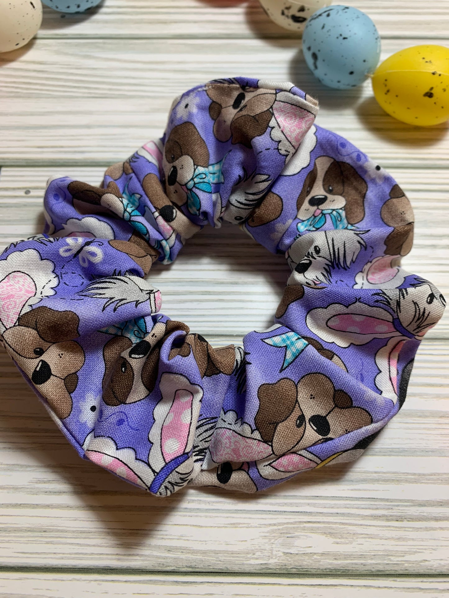 Easter Doggies Scrunchie