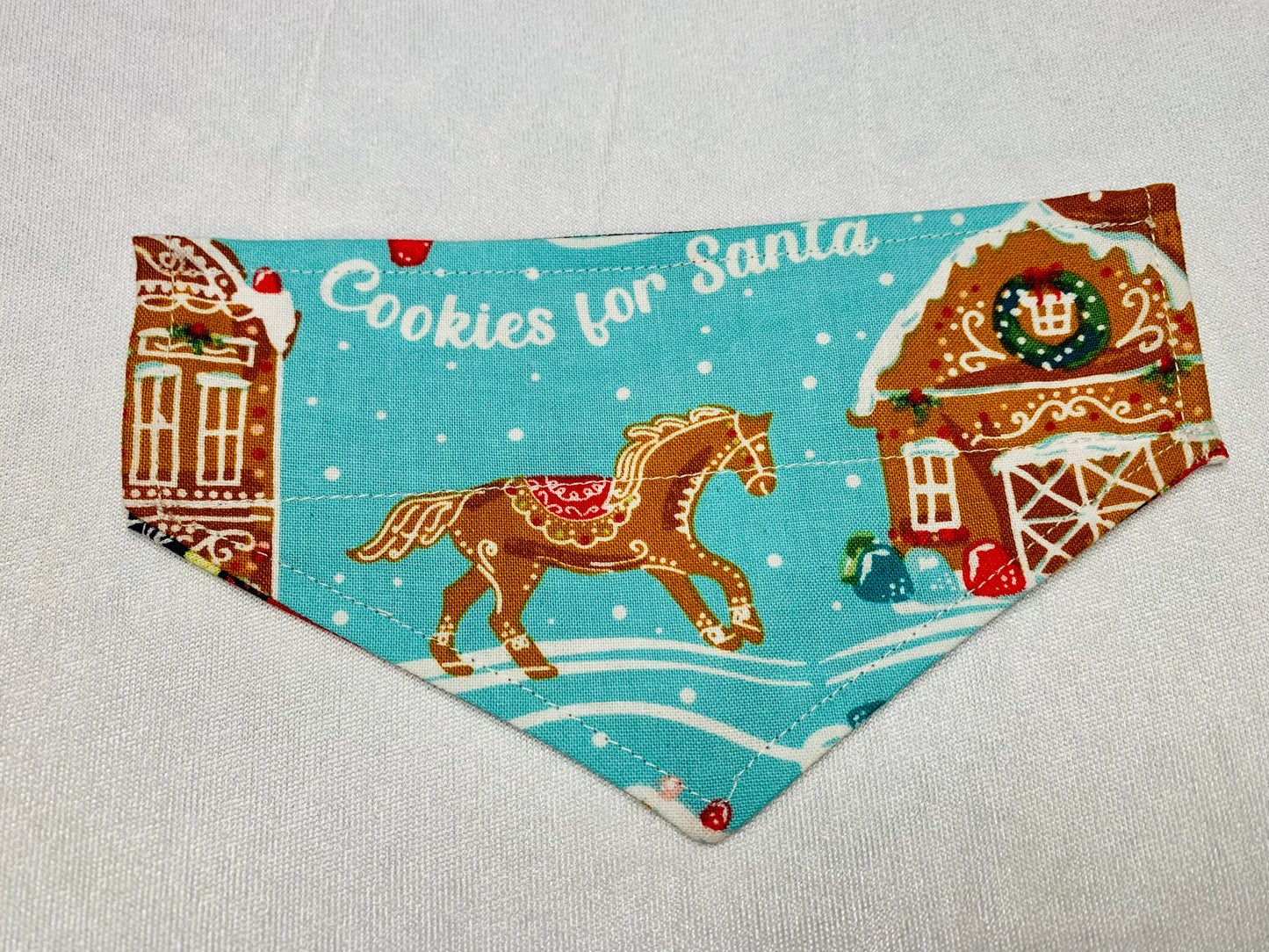 Santa & Gingerbread Bandana