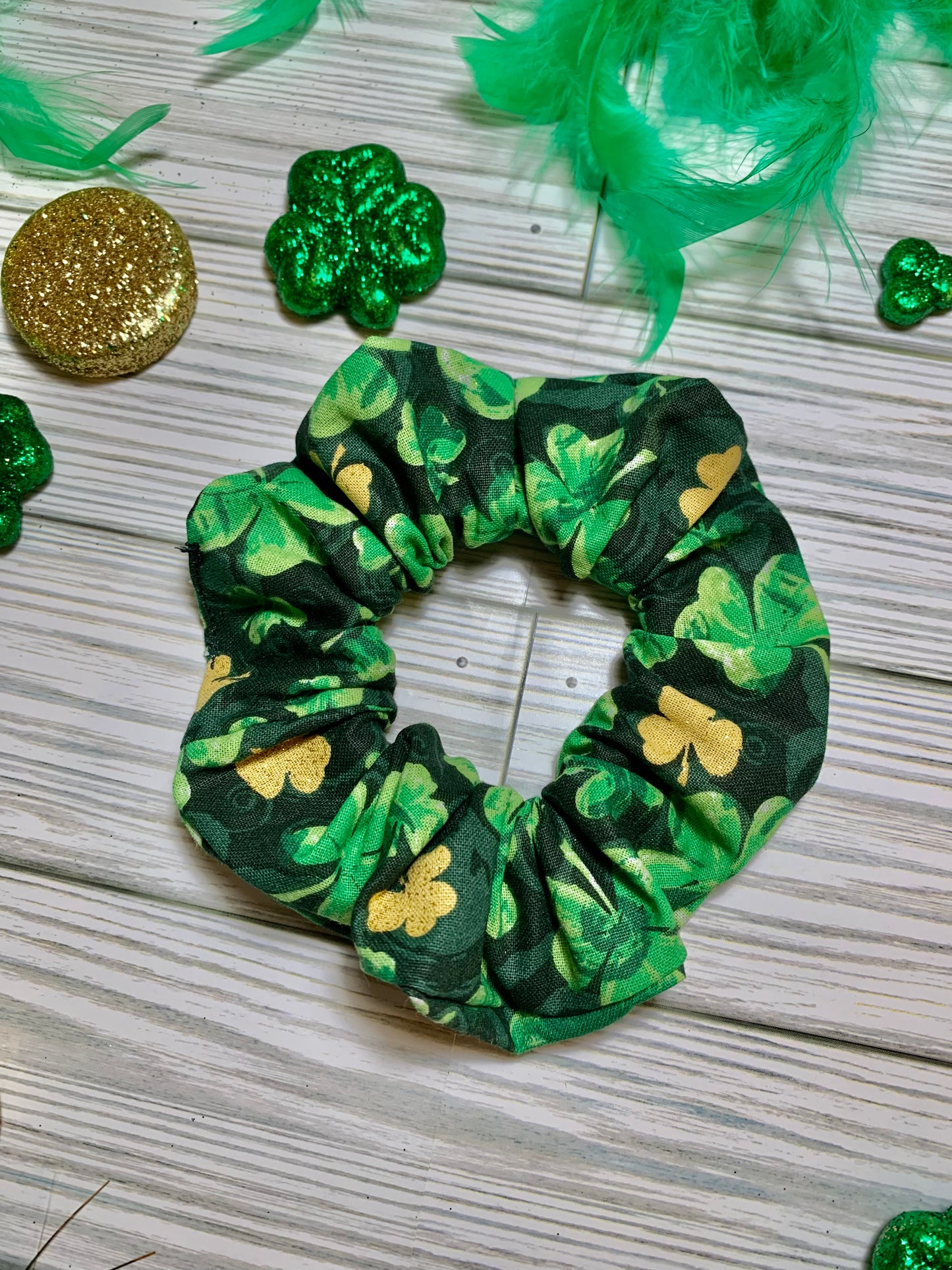 Shamrocks Scrunchie