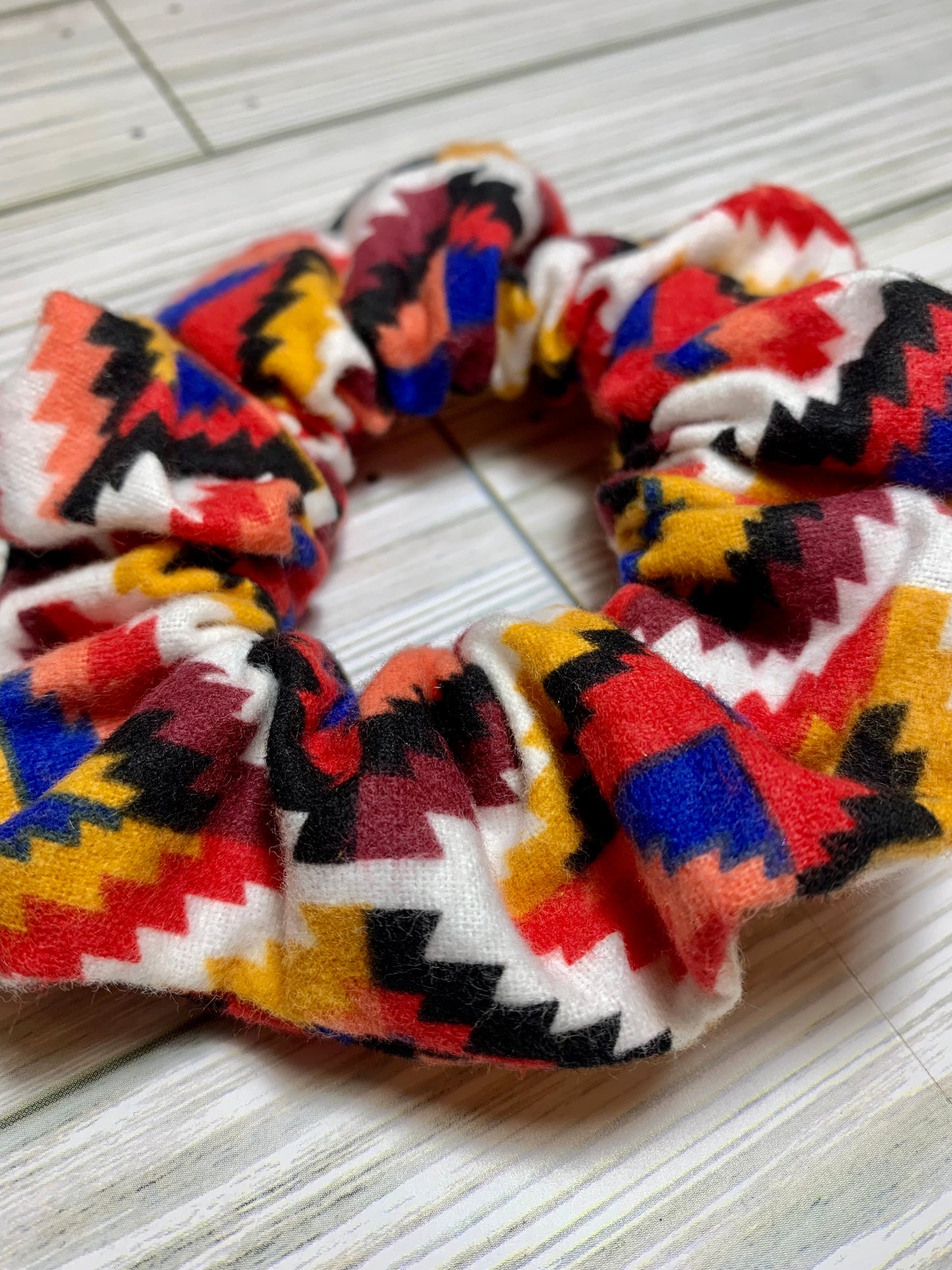 Aztec Western Scrunchie